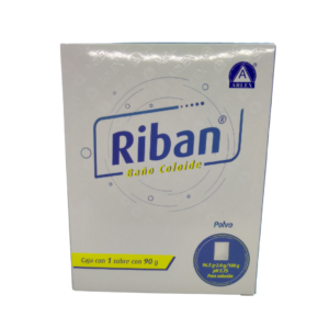 Riban (Baño Coloide) 90 g Polvo Lab. Arlex (Harina de Soya 86.850 g , Polividona 1.800 g)