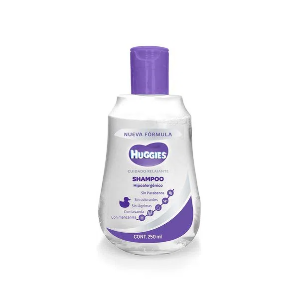 Huggies cuidado relajante, shampoo 250ml