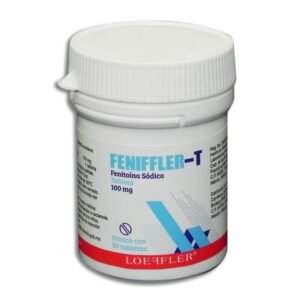 Feniffler-T 50 tabletas, Lab. Loeffler (Fenitoína sódica 100 mg)