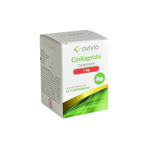 Cinitaprida 25 comprimidos, Lab. Avivia (Cinitaprida 1 mg)