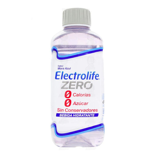 Electrolife zero mora azul 625 ml Sin azúcar Lab. Pisa