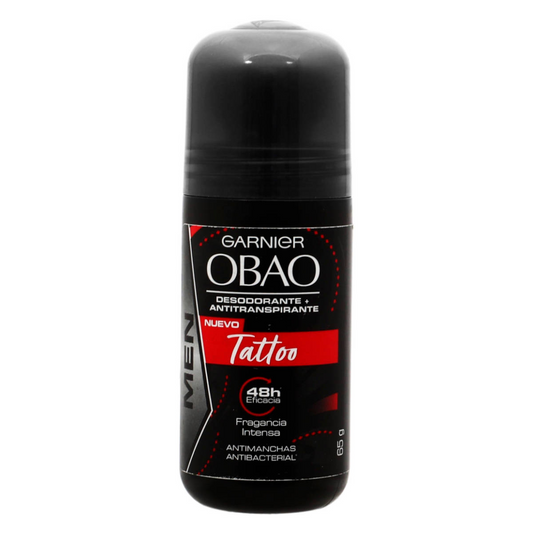 Desodorante Obao Tattoo Roll On 65 g, Garnier