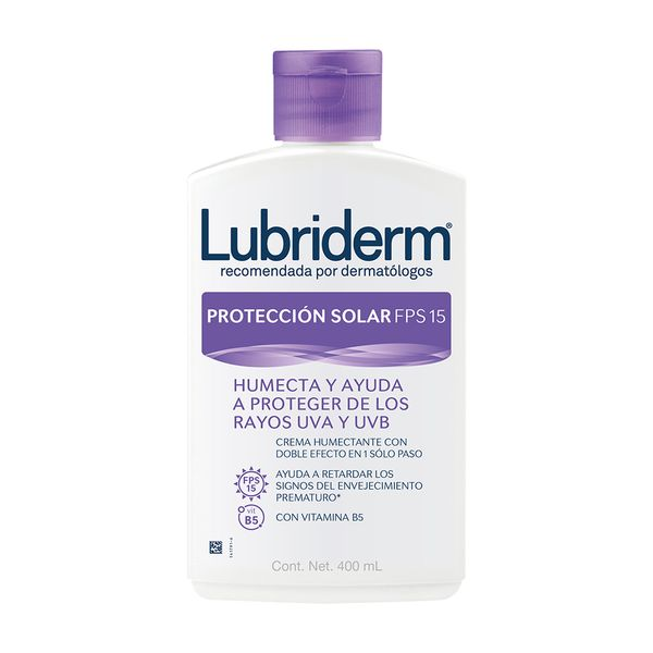 Crema Lubriderm Protección Solar FPS 15, Johnson & Johnson