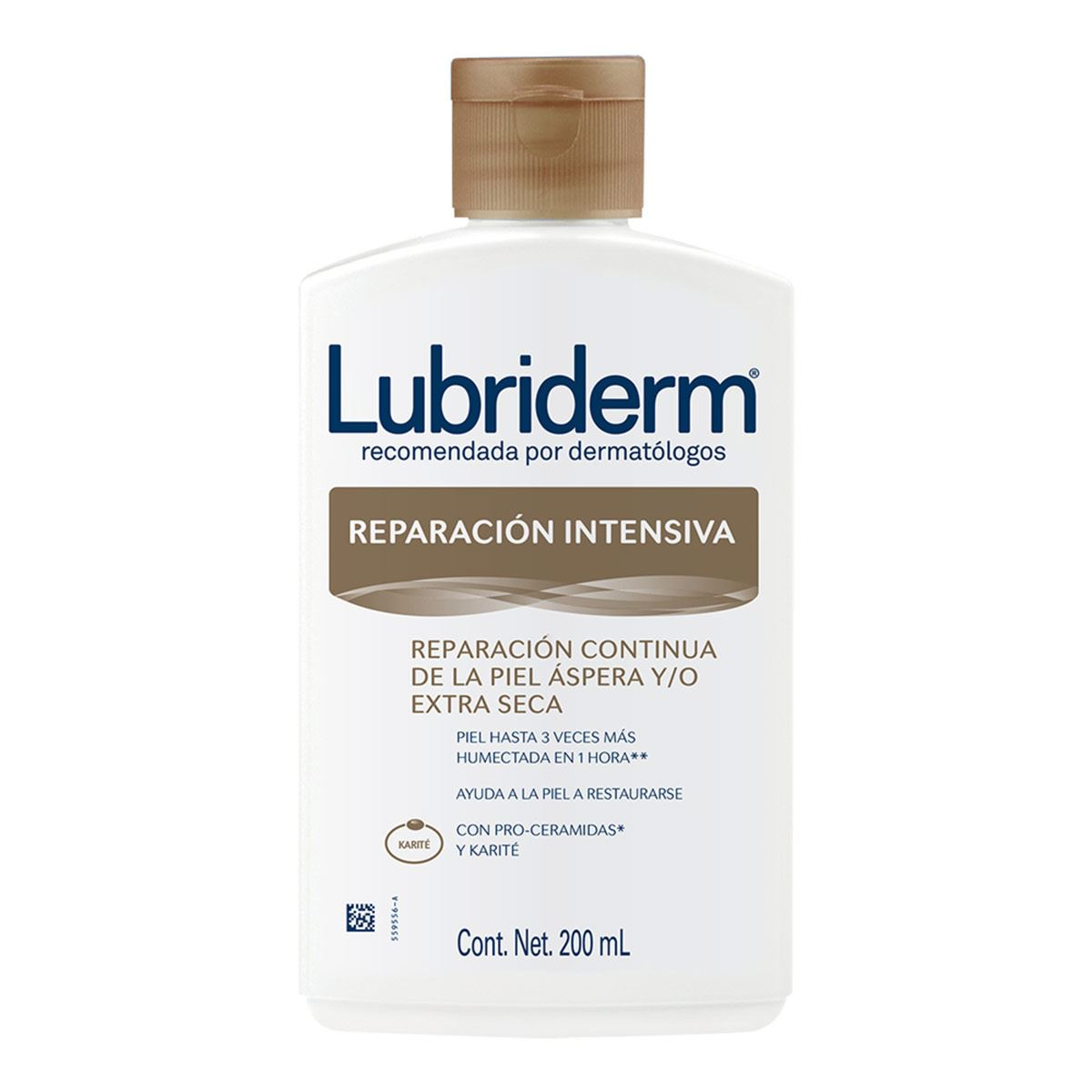 Crema Lubriderm Reparación Intensiva 200 mL, Johnson & Johnson