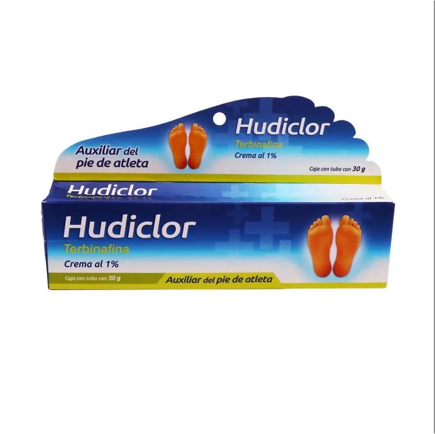 Hudiclor 30 g Crema Lab. Collins (Terbinafina 1.000 g / 100 g)