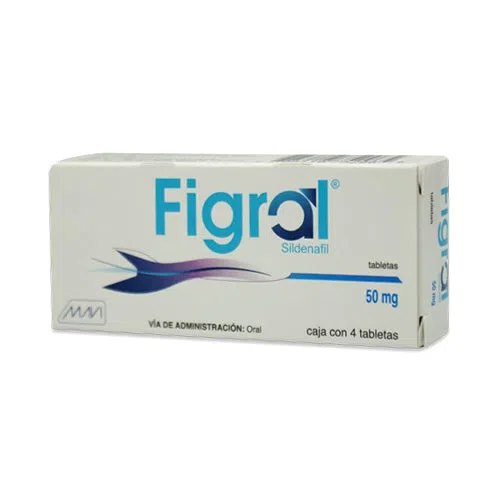 Figral 4 Tab. Tabletas Lab. Mavi (Sildenafil 50.000 mg)