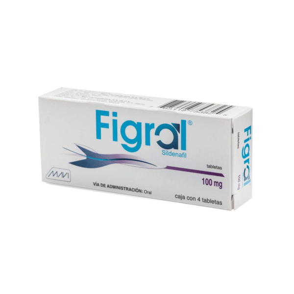 Figral 4 tab. Tabletas Lab. Mavi (Sildenafil 100.000 mg)