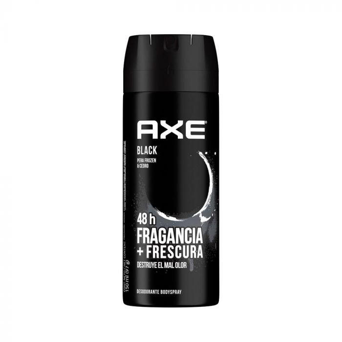 Desodorante en aerosol AXE Black 150ml, Lab Unilever