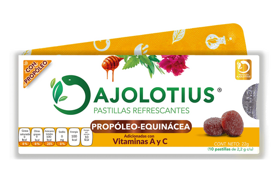 Ajolotius pastillas refrescantes ( propoleo-equinacea)