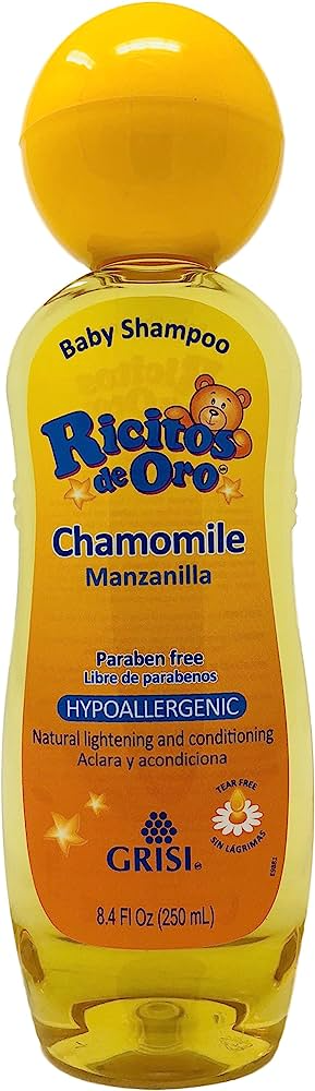 Shampoo para bebé Ricitos de Oro Manzanilla 250 ml, Grisi