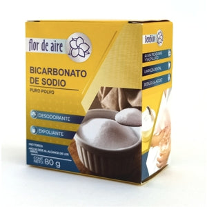 Bicarbonato de sodio 80 gr, Flor de Aire