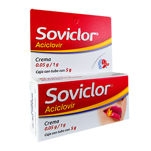 Soviclor 5 g, Lab. Collins (Aciclovir 0.05 g / 1 g)