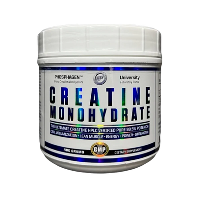 CREATINE MONOHYDRATE 400G GMP - 80 Serv.