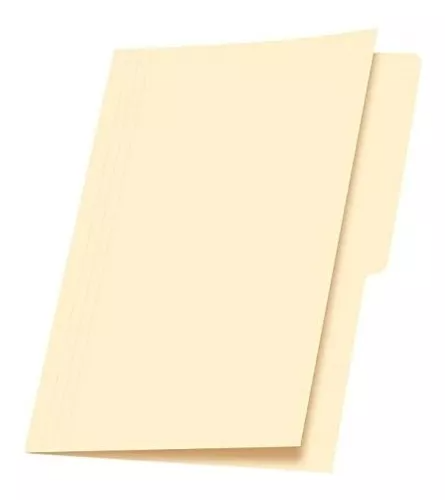 Folder de papel tamaño carta Beige 1 pza