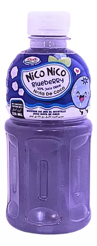 Bebida Nico Nico Nata de Coco y Blueberry 320 ml