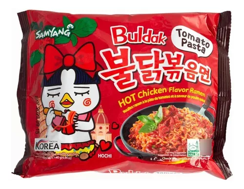 Ramen Samyang Bolsita Hot Chicken Jitomate 140 g