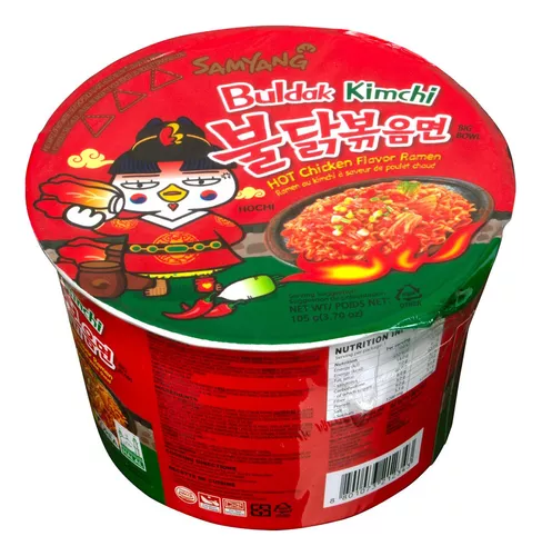 Ramen Samyang Big Bowl Hot Chicken Ramen Kimchi 105 g