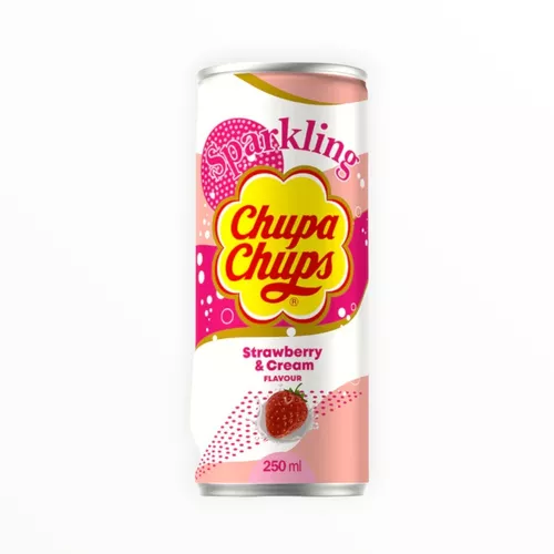 Bebida Chupa Chups Strawberry & Cream 250 ml