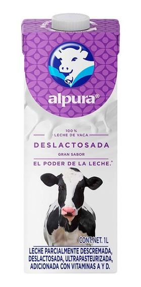 Leche Alpura Deslactosada 1 l