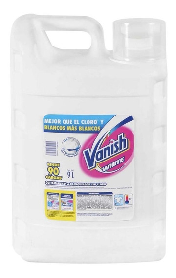 Removedor de manchas Vanish White 4x 9 l, Reckitt