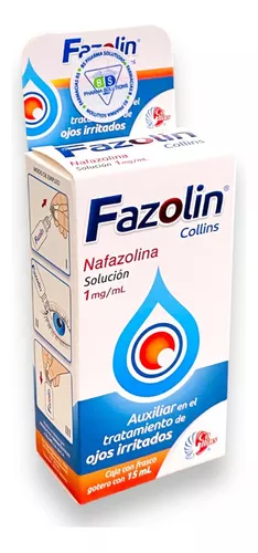 Fazolin 15 ml Solución (Oftálmica) Lab. Collins (Nafazolina 1.000 mg / 1 ml)