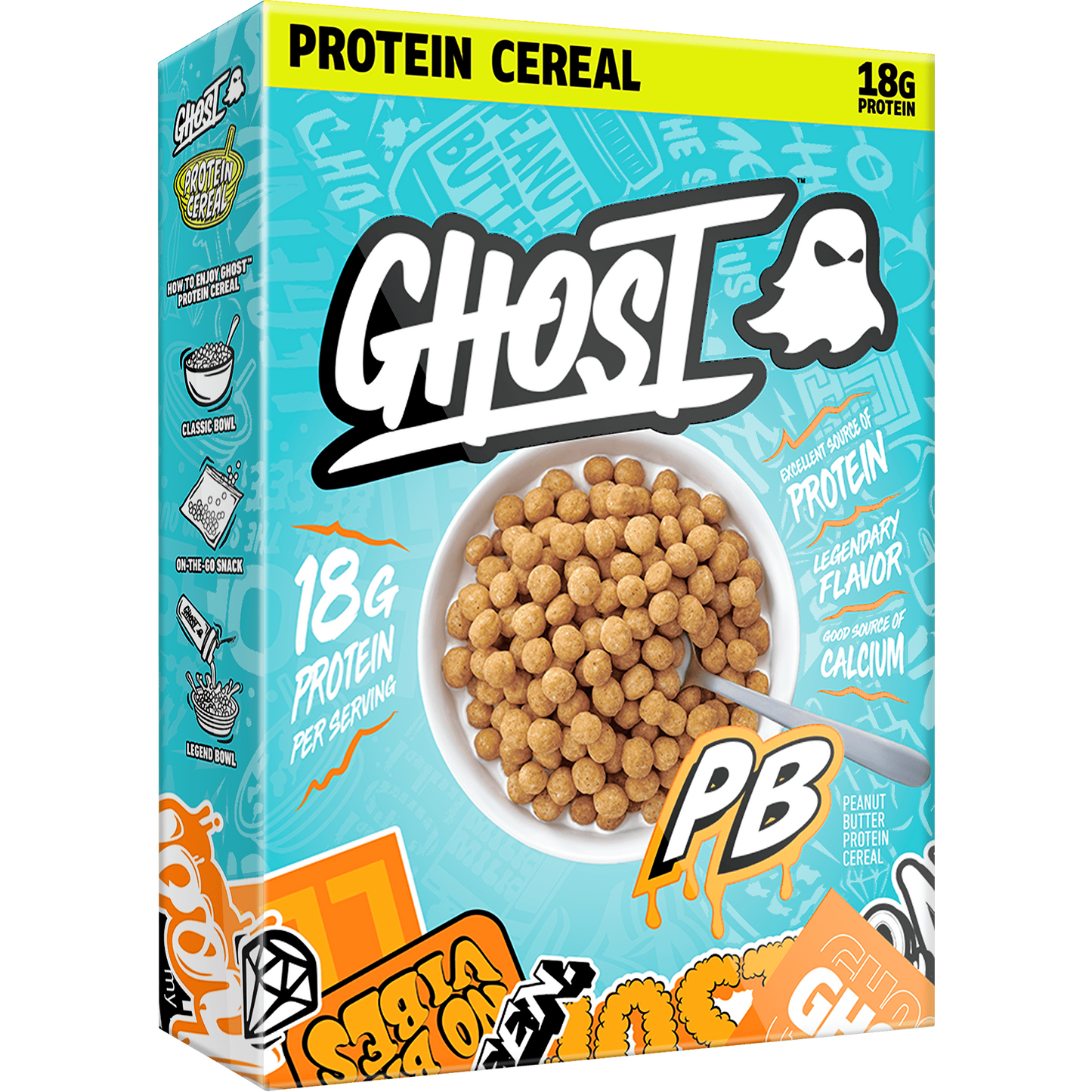 Ghost Protein Cereal 10.8 OZ PB