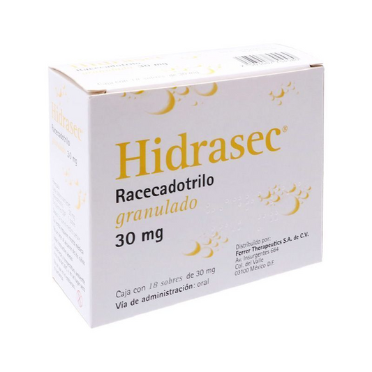 Hidrasec granulado 18 sobres, Lab. Ferrer (Racecadotrilo 30 mg)