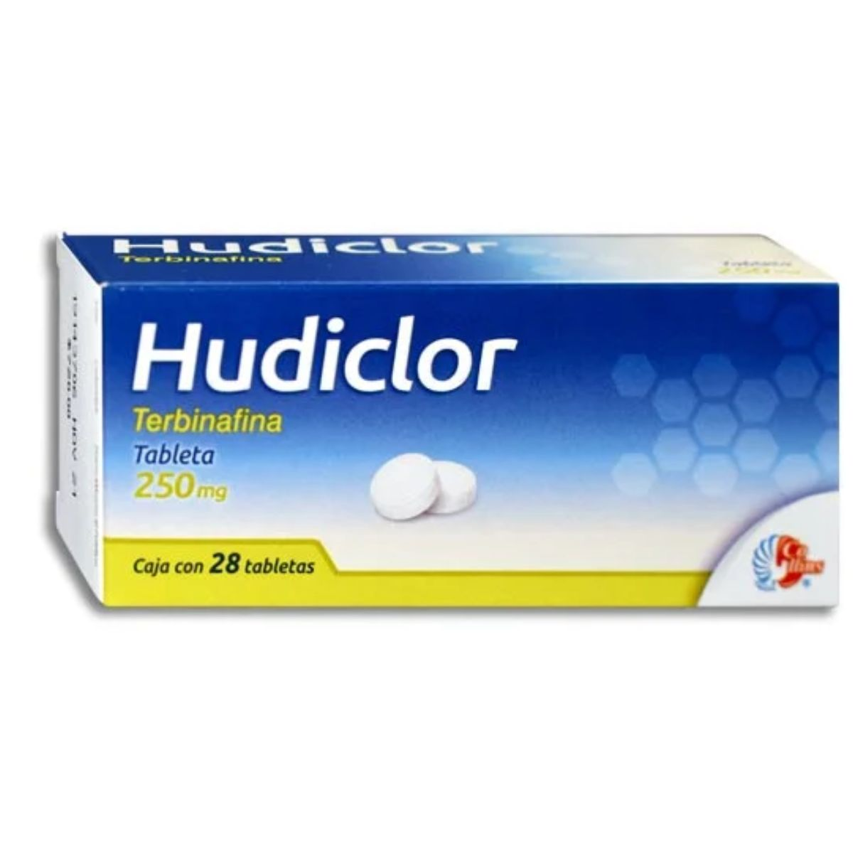 Hudiclor 28 tabletas, Lab. Collins (Terbinafina 250 mg)