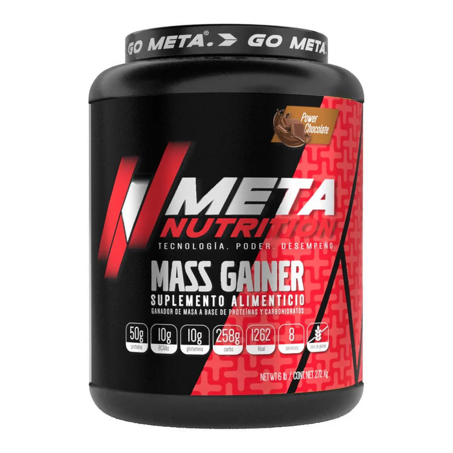 Proteína Meta Meta Nutrition Mass Gainer 2.72 Kg / 6 LBS