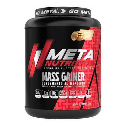 Proteína Meta Meta Nutrition Mass Gainer 2.72 Kg / 6 LBS