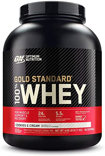 GOLD STANDARD WHEY 4.65 LB / 2.11 KG 68 Serv.