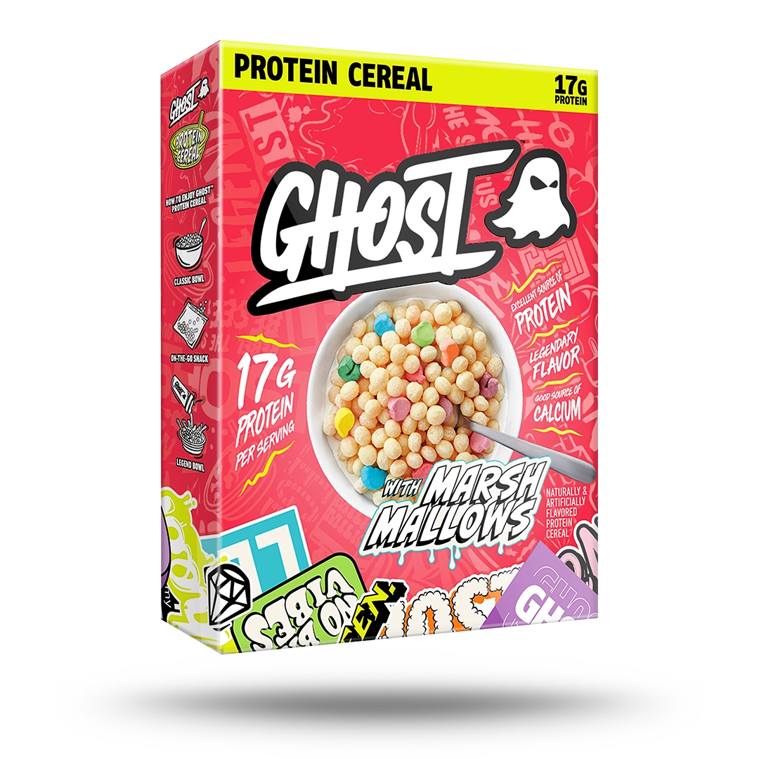 Ghost Protein Cereal 9.4 OZ / 266 g Marsh Mallows