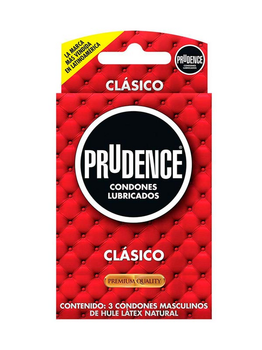 Condón Prudence Clásicos, 3 condones