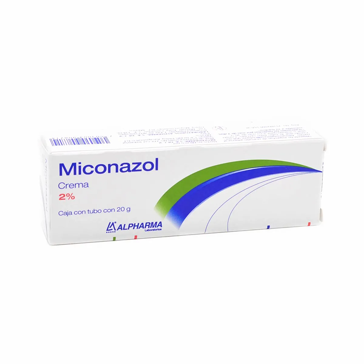 Miconazol crema 20 gr, Lab. Alpharma (Miconazol 2 g / 100 g)