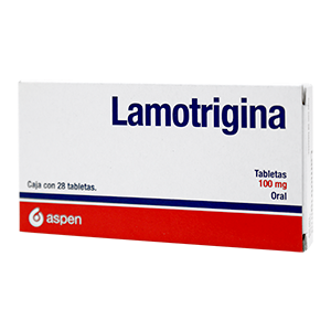 Lamotrigina 28 tabletas, Lab. Aspen (Lamotrigina 100 mg)