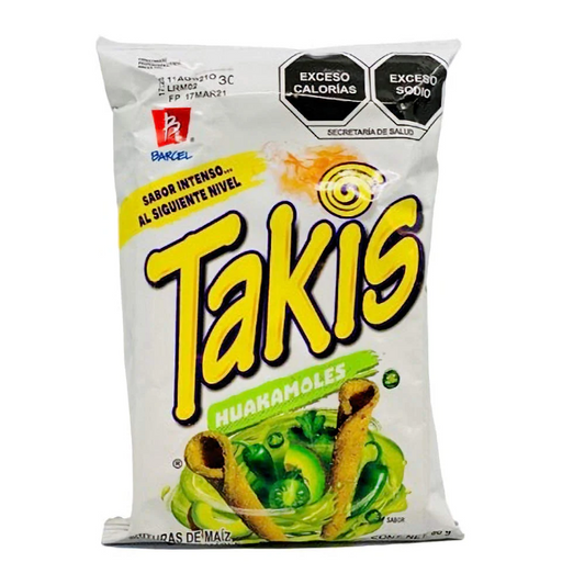 Takis huakamoles 70 g, Barcel