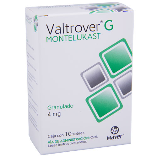 Valtrover G 10 Sobres Granulado Lab. Maver (Montelukast 4.000 mg)