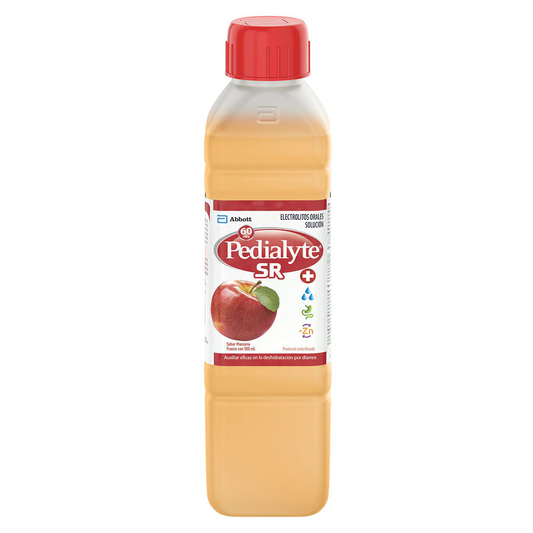 Pedialyte SR Diarrea Manzana 500 ml.  Abbott