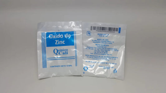 Oxido de zinc 10 gramos