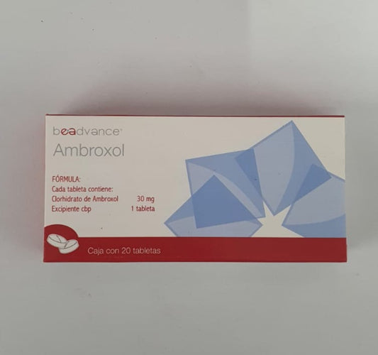 Ambroxol 20 tabletas, Lab. Beadvance (Ambroxol 30 mg)