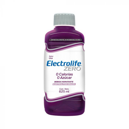 Electrolife zero uva 625 ml Solución