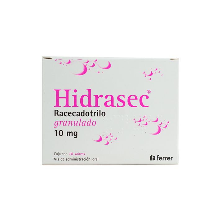 Hidrasec Granulado 18 sobres, Ferrer (Racecadotrilo 10 mg)