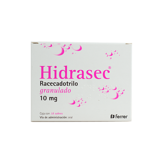 Hidrasec Granulado 18 sobres, Ferrer (Racecadotrilo 10 mg)