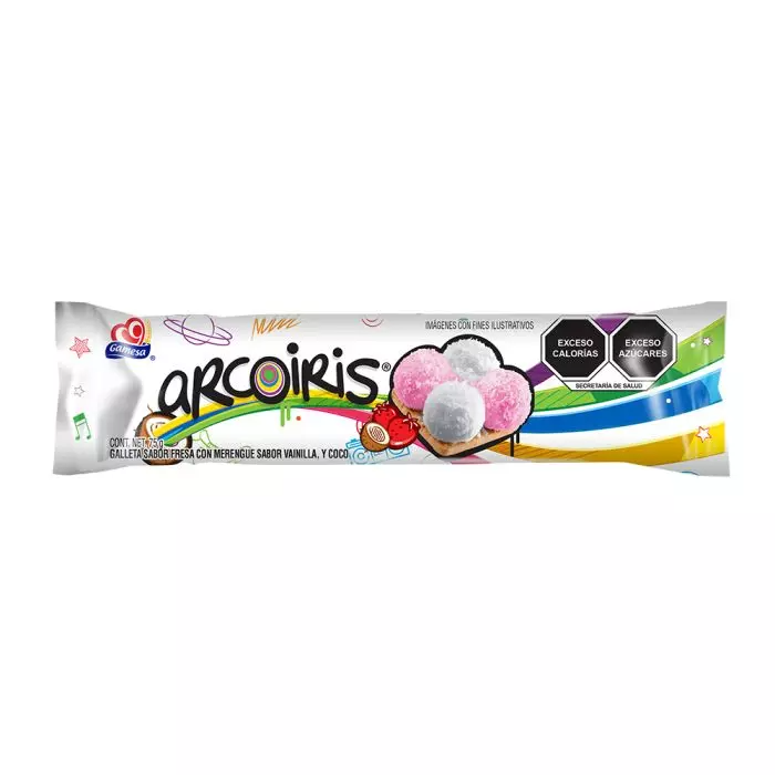 Galletas Arcoiris 75g, Gamesa