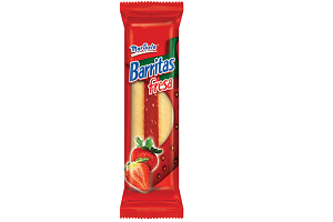 Galletas Barritas de fresa 75 g, Marinela