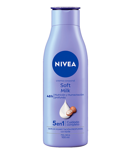 Crema Nivea Soft Milk 100 ml, Beiersdorf