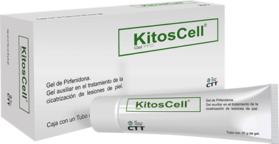 KitosCell Gel PDF 3.5 g, Lab. CTT (Pirfenidona 8 g / 100 g)