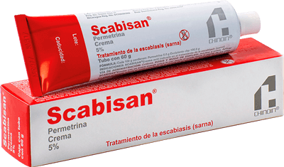 Scabisan Crema 60 g, Lab. Chinoin (Permetrina 5 g / 100 g)