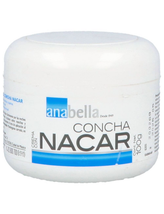 Crema con Concha Nacar Anabella 100 g, Lasa