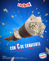 Barquillo helado Crunch 68 g, Helados Nestlé